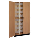 24 6" Bin Trays with Door, Lock and Base Molding 83245 K84